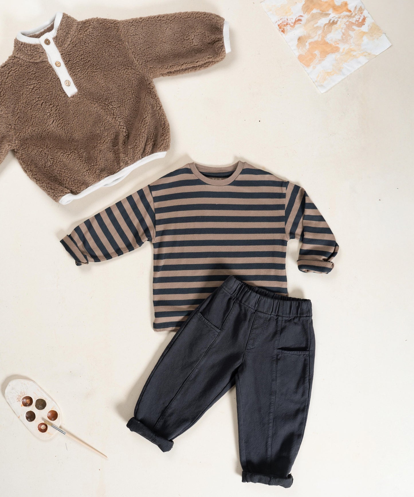 T-shirt con motivo a righe - T-Shirt e Polo - PLAYUP