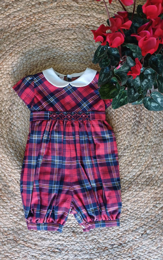 Pagliaccetto tartan collo piquè - PAGLIACCETTO - LES ENFANT DE GISELLE