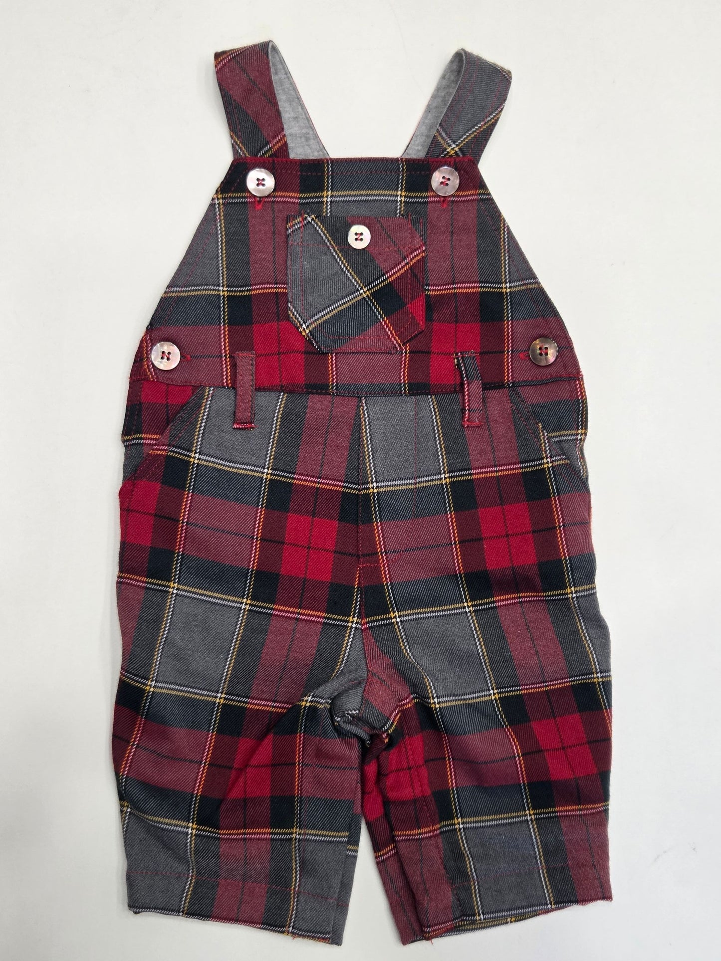 Salopette in tartan - SALOPETTE - malvi