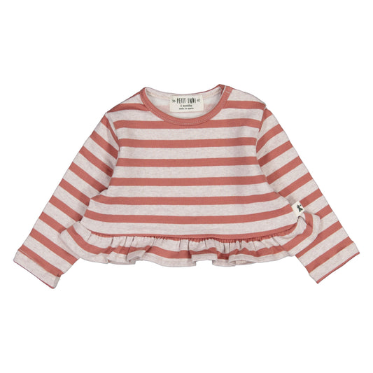 Felpa rouches Viola - Pantaloni - PETIT INDI