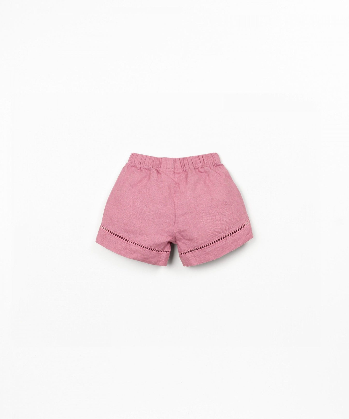 Pantaloncini in lino con elastico - shorts - PLAYUP