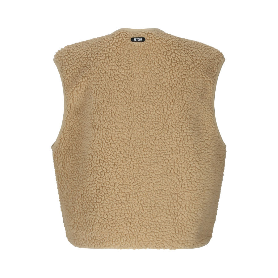 Gilet Teddy Nancy - GILET - RETOUR