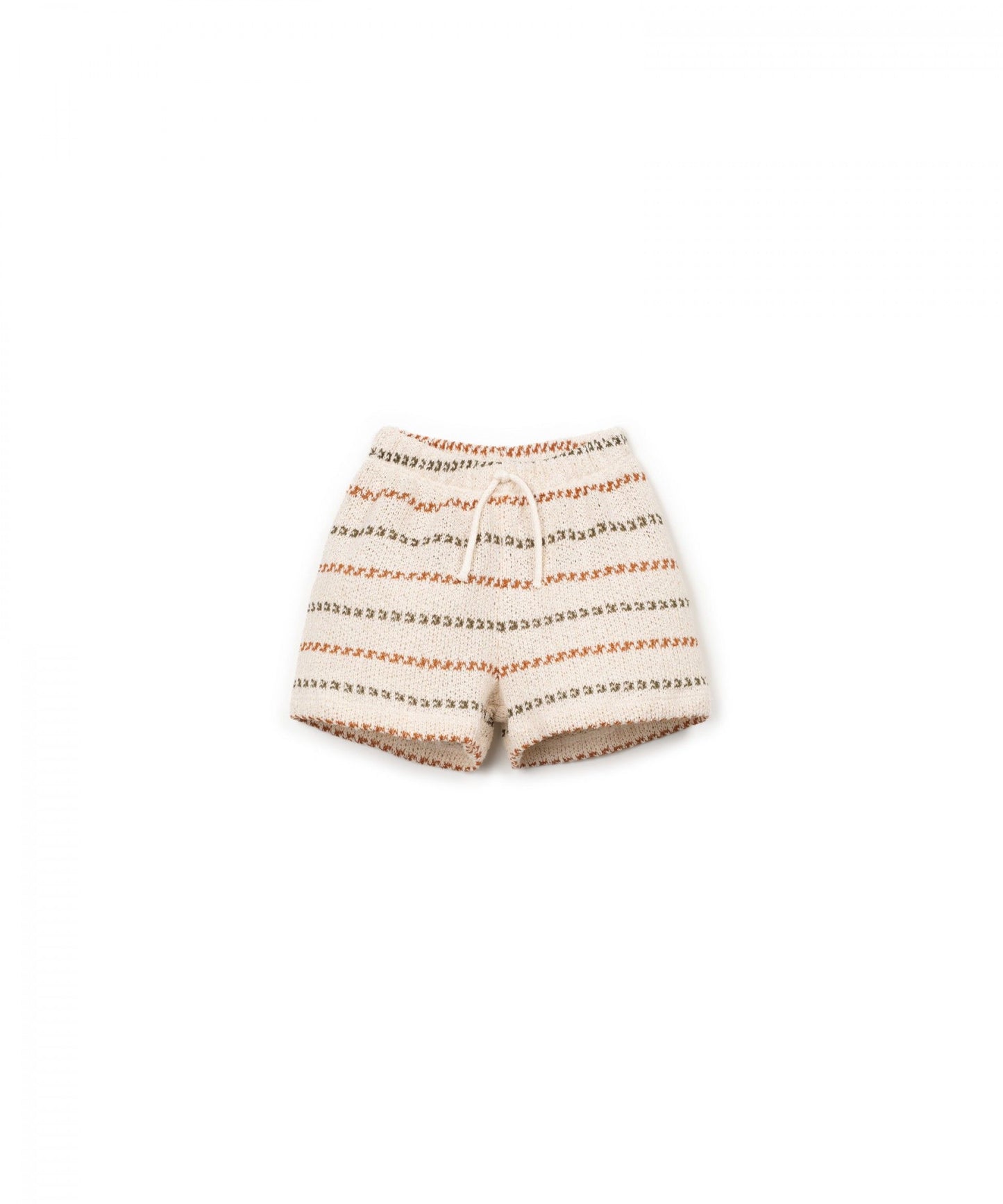 Pantaloncini in maglia con stampa a righe - shorts - PLAYUP