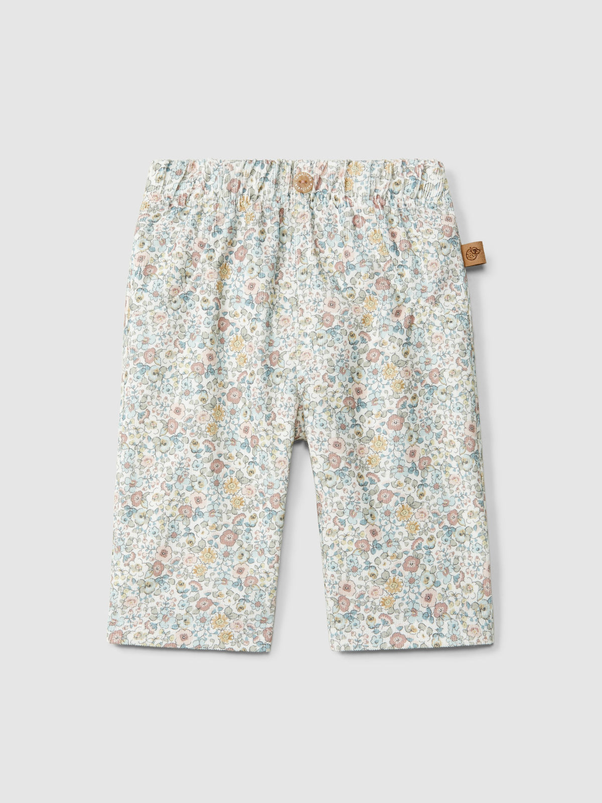 Pantaloni in velluto stampa fiorellini - Pantaloni - Laranjinha