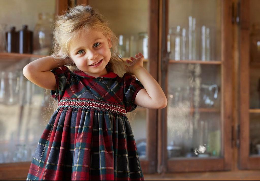 Abito Malvi tartan grigio - Abiti - malvi