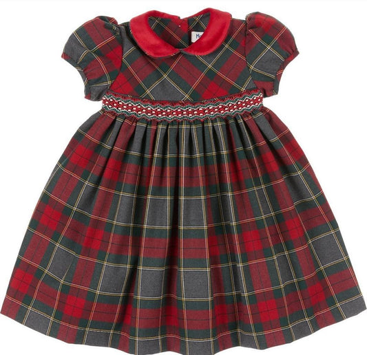 Abito Malvi tartan grigio - Abiti - malvi